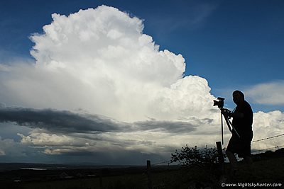 Exceptional Multicell Thunderstorm Convection Over Co. Antrim - June 19th 2023